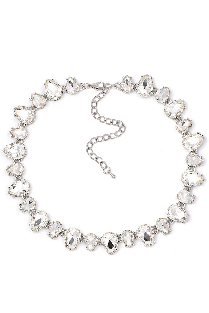 Alinia Κολιέ με Κρύσταλλα | Κοσμήματα - Κολιέ με Κρύσταλλα | Alinia Clear Crystal Necklace