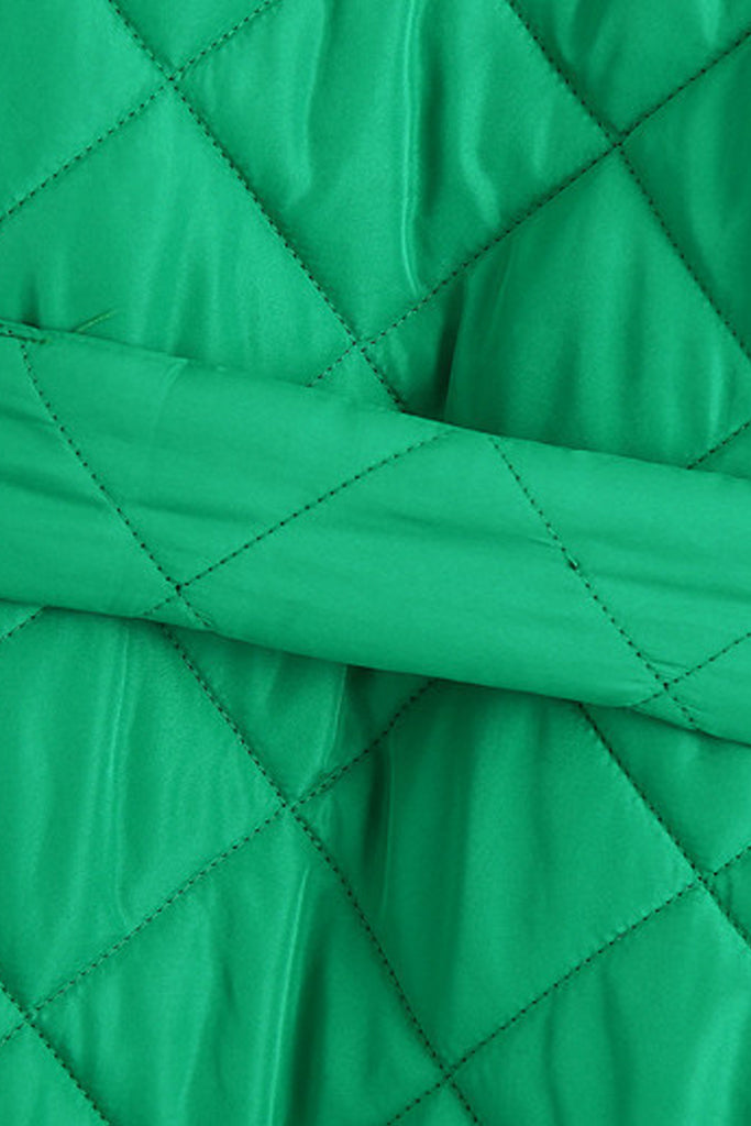 Oparty Πράσινο Καπιτονέ Πανωφόρι | Γυναικεία Ρούχα - Μπουφάν - Πανωφόρια