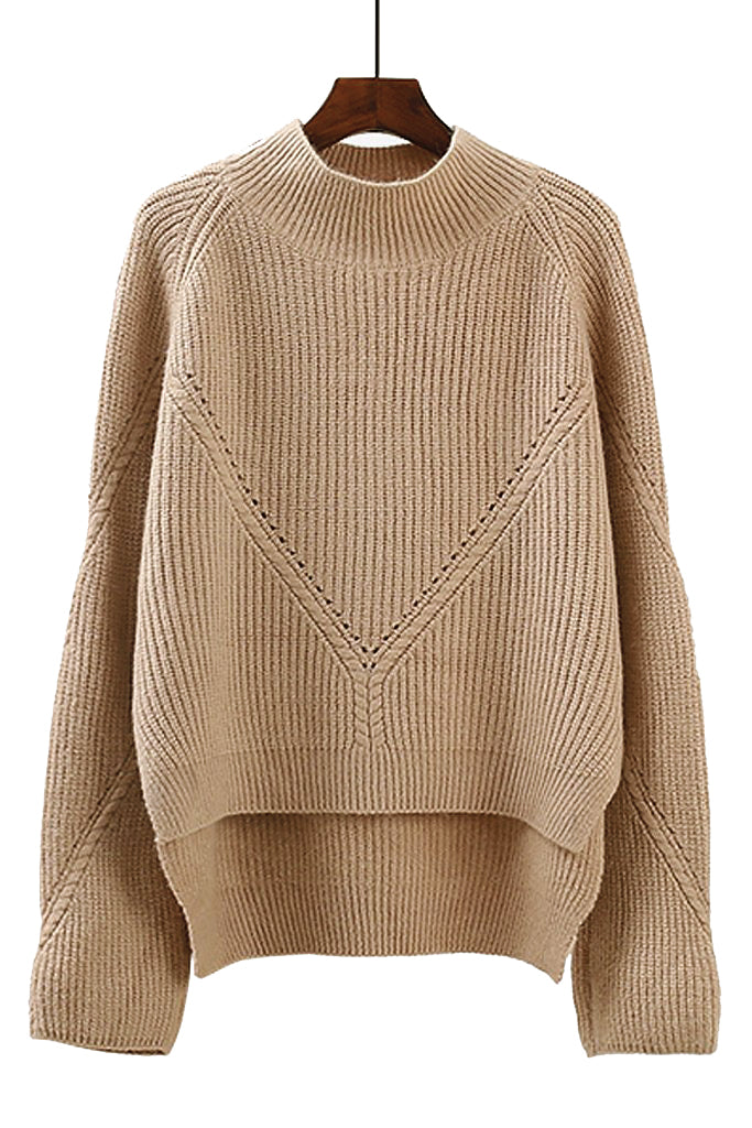 Magritte Beige Knitted Sweater and Pants (Set)