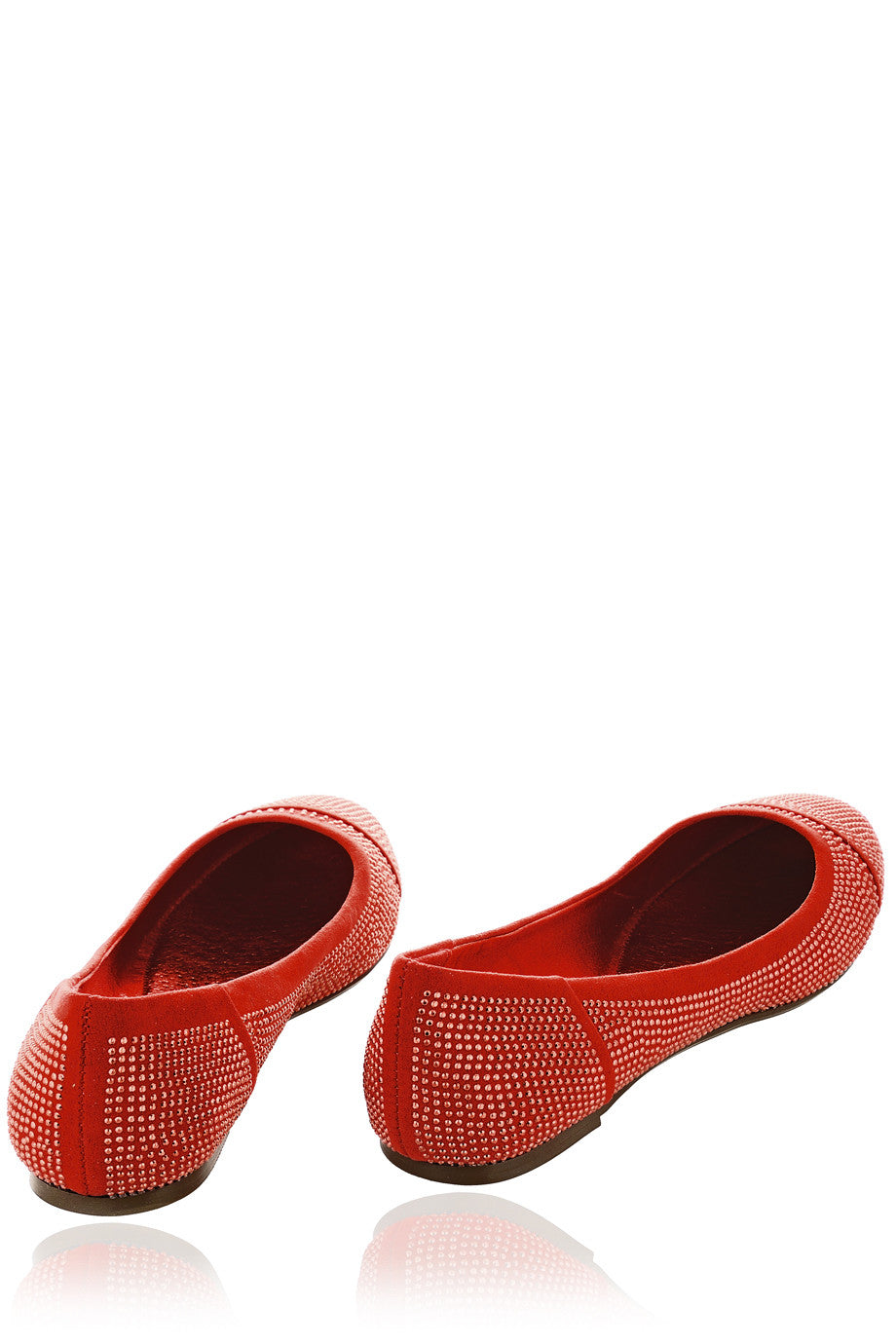 Κόκκινες Μπαλαρίνες με Στρας - Blink | Γυναικεία Παπούτσια