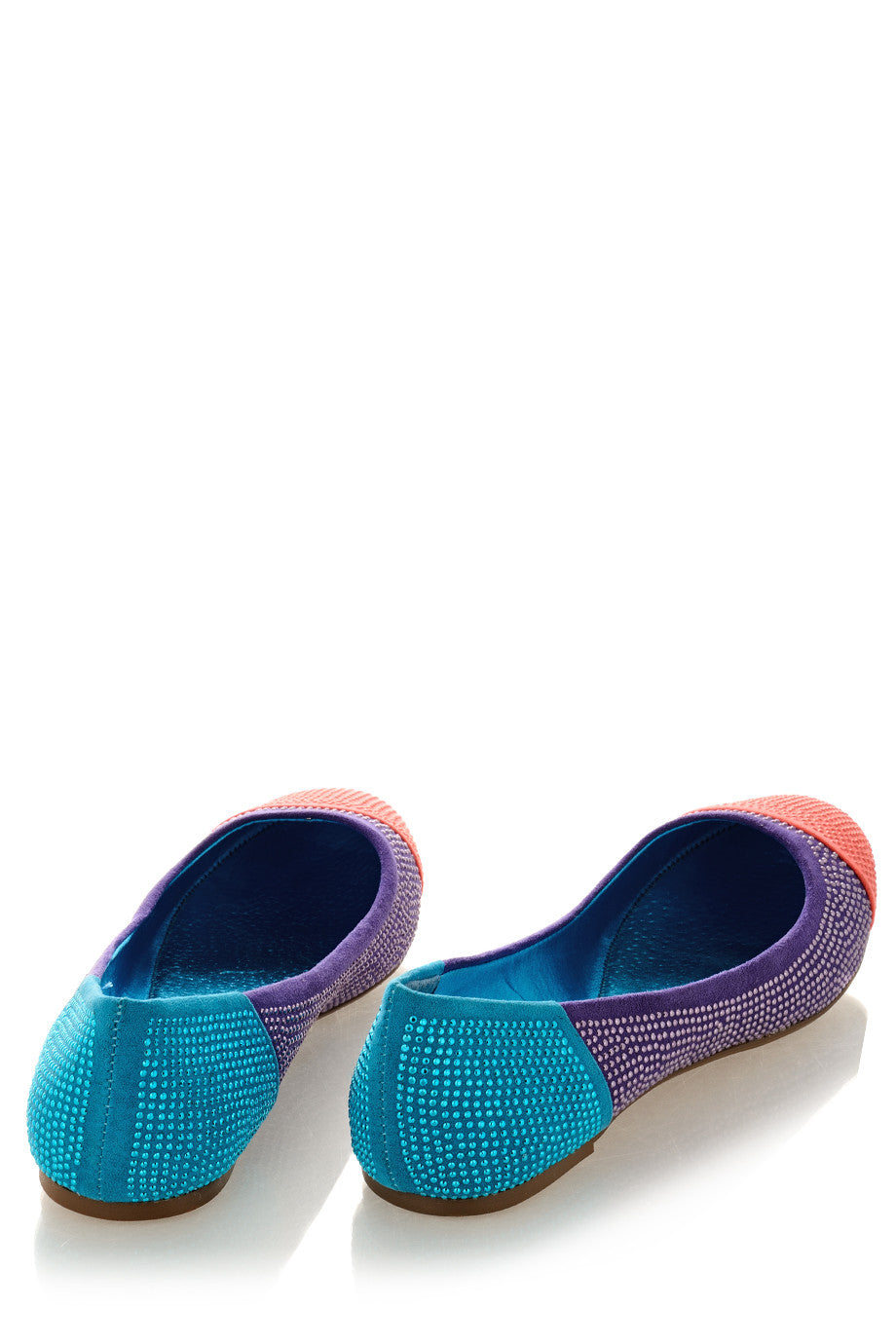 Πολύχρωμες Μπαλαρίνες με Στρας - Blink | Γυναικεία Παπούτσια