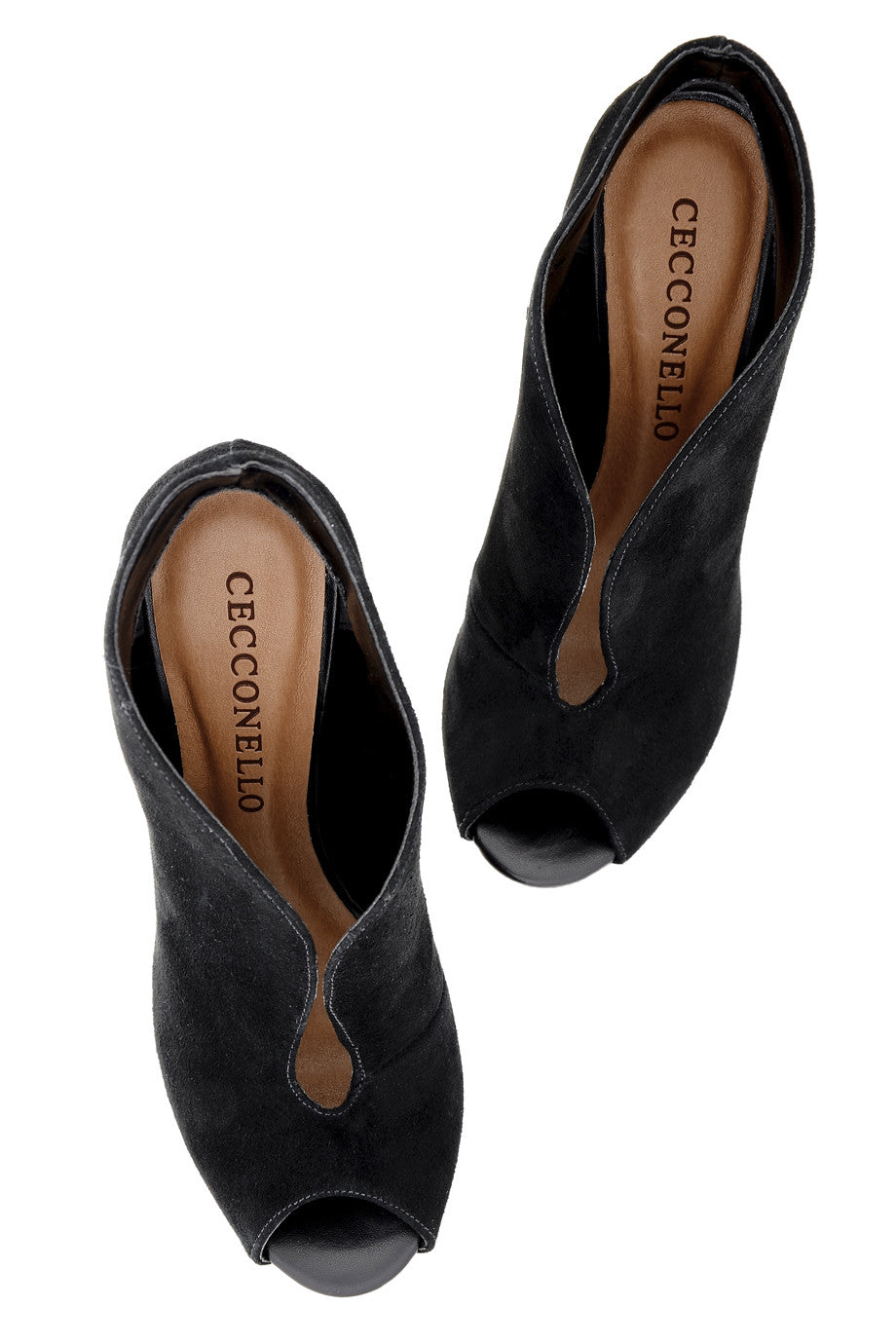 Μαύρα Δερμάτινα Μποτάκια - Cecconello | Γυναικεία Παπούτσια