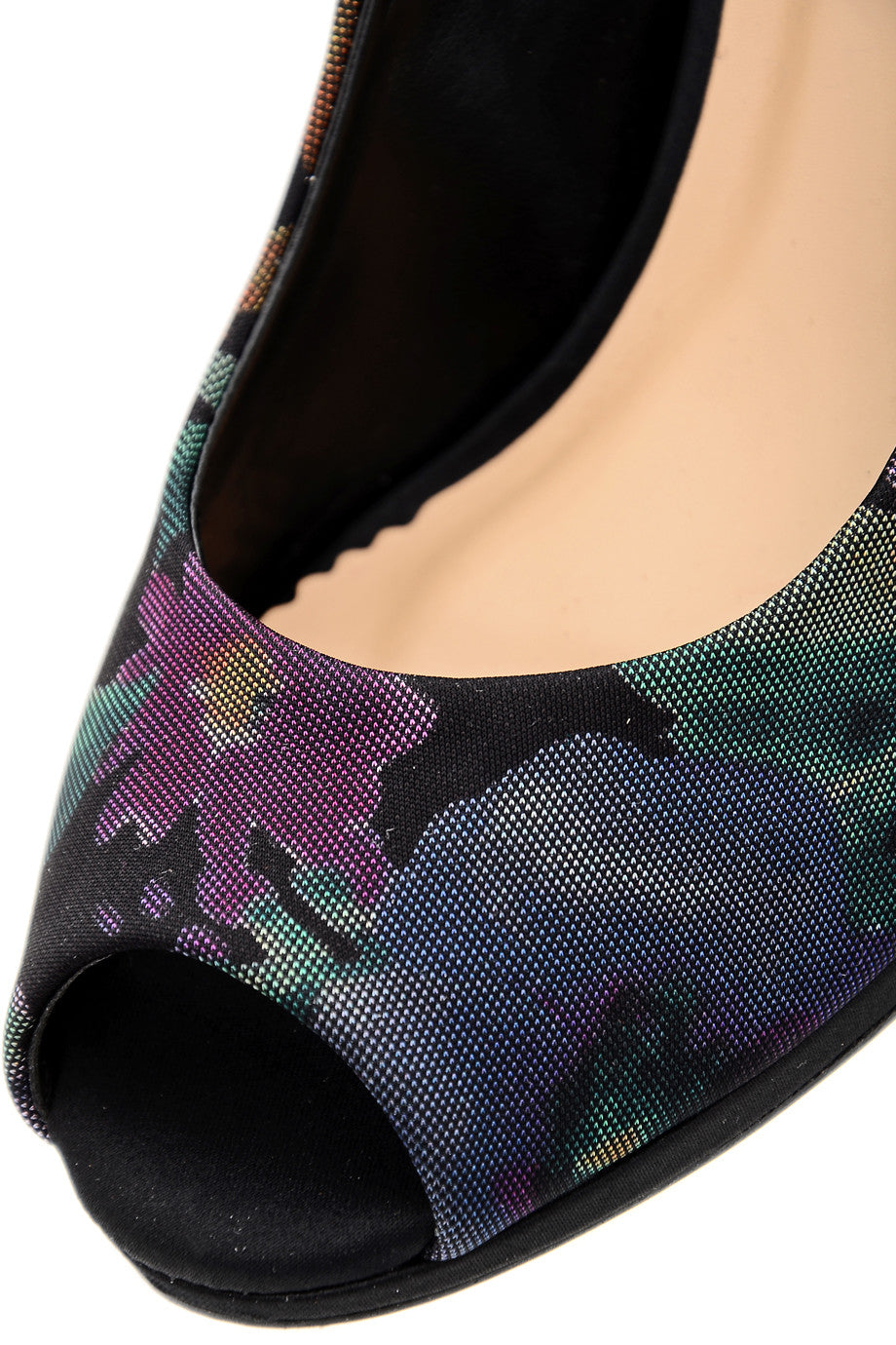 Φλοράλ Πολύχρωμα Peep Toes - Cecconello | Γυναικεία Παπούτσια