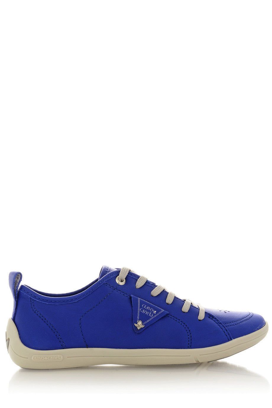 Μπλε Δερμάτινα Αθλητικά Παπούτσια | Γυναικεία Παπούτσια