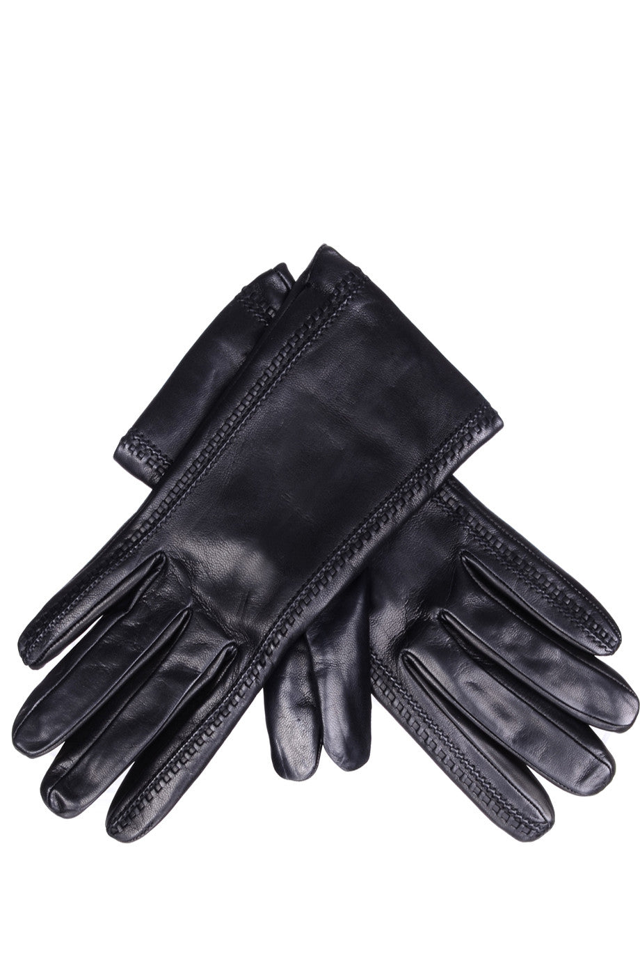 Μαύρα Δερμάτινα Γάντια - Demi  | Γυναικεία Γάντια
