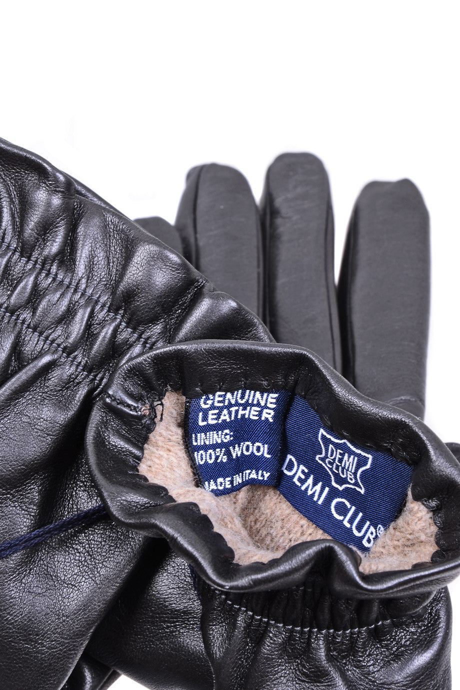 Σκούρo Γκρι Δερμάτινα Γάντια με Κουμπί - Demi | Γυναικεία Γάντια