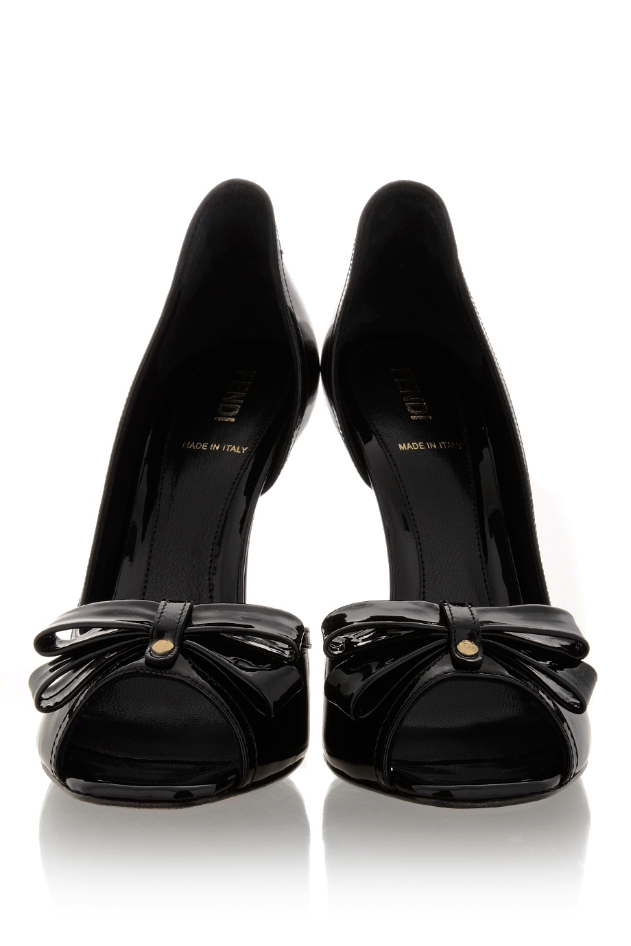 Μαύρες Γόβες με Φιόγκο - Fendi Spuntata | Γυναικεία Παπούτσια