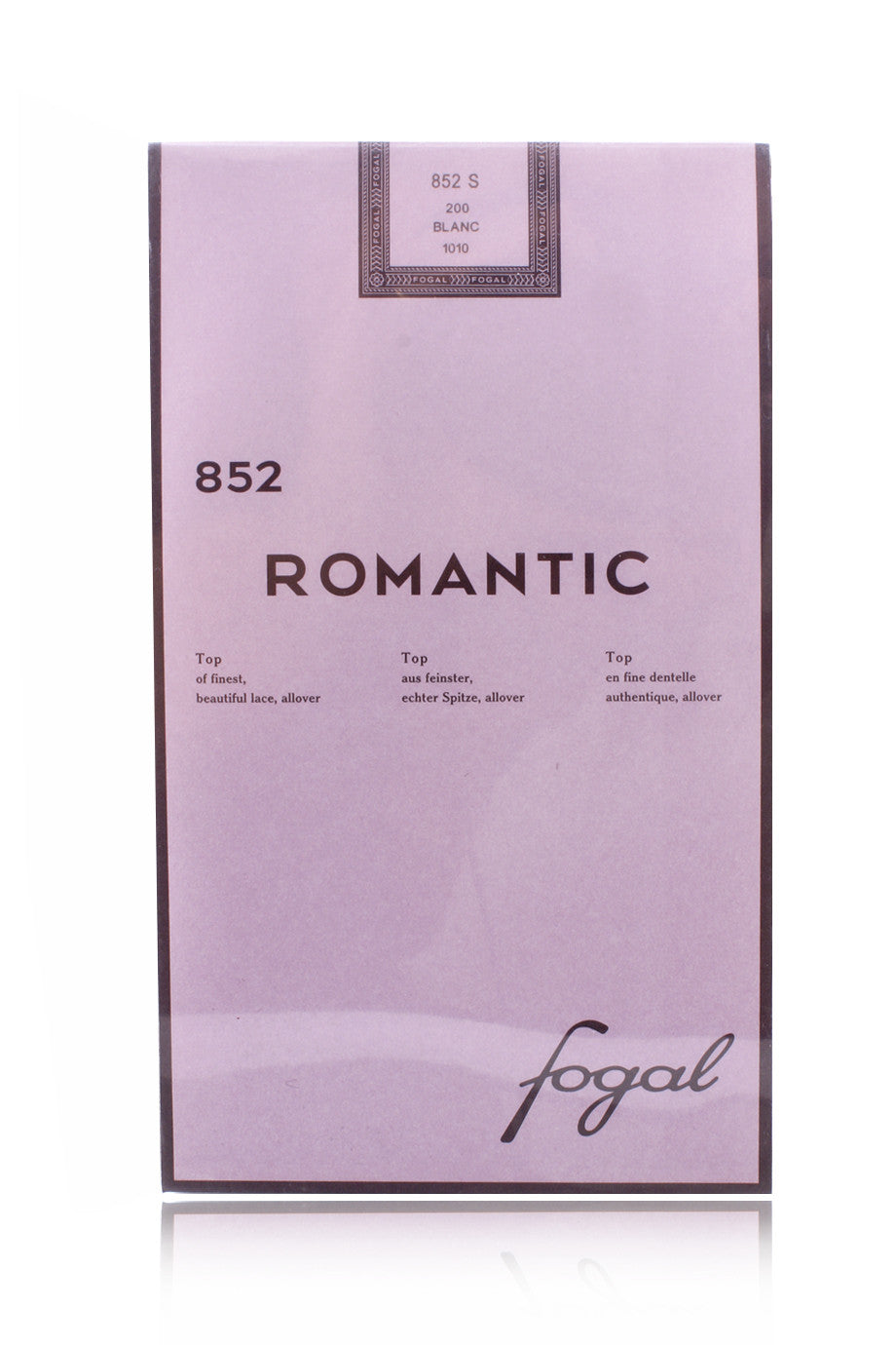 Λευκό Τοπ Δαντέλα - Fogal 852 Romantic | Γυναικεία Εσώρουχα