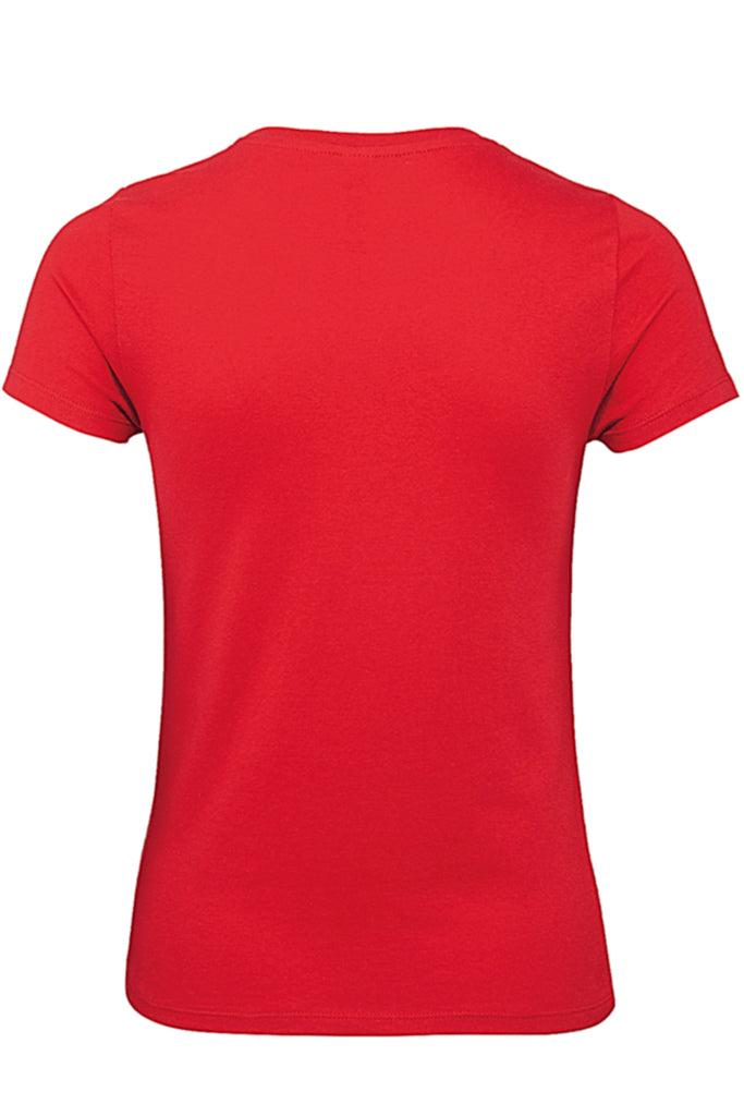 Κόκκινο Μονόχρωμο Κοντομάνικο Μπλουζάκι T-Shirt | Γυναικεία Ρούχα T-Shirts - Bitter & Cute