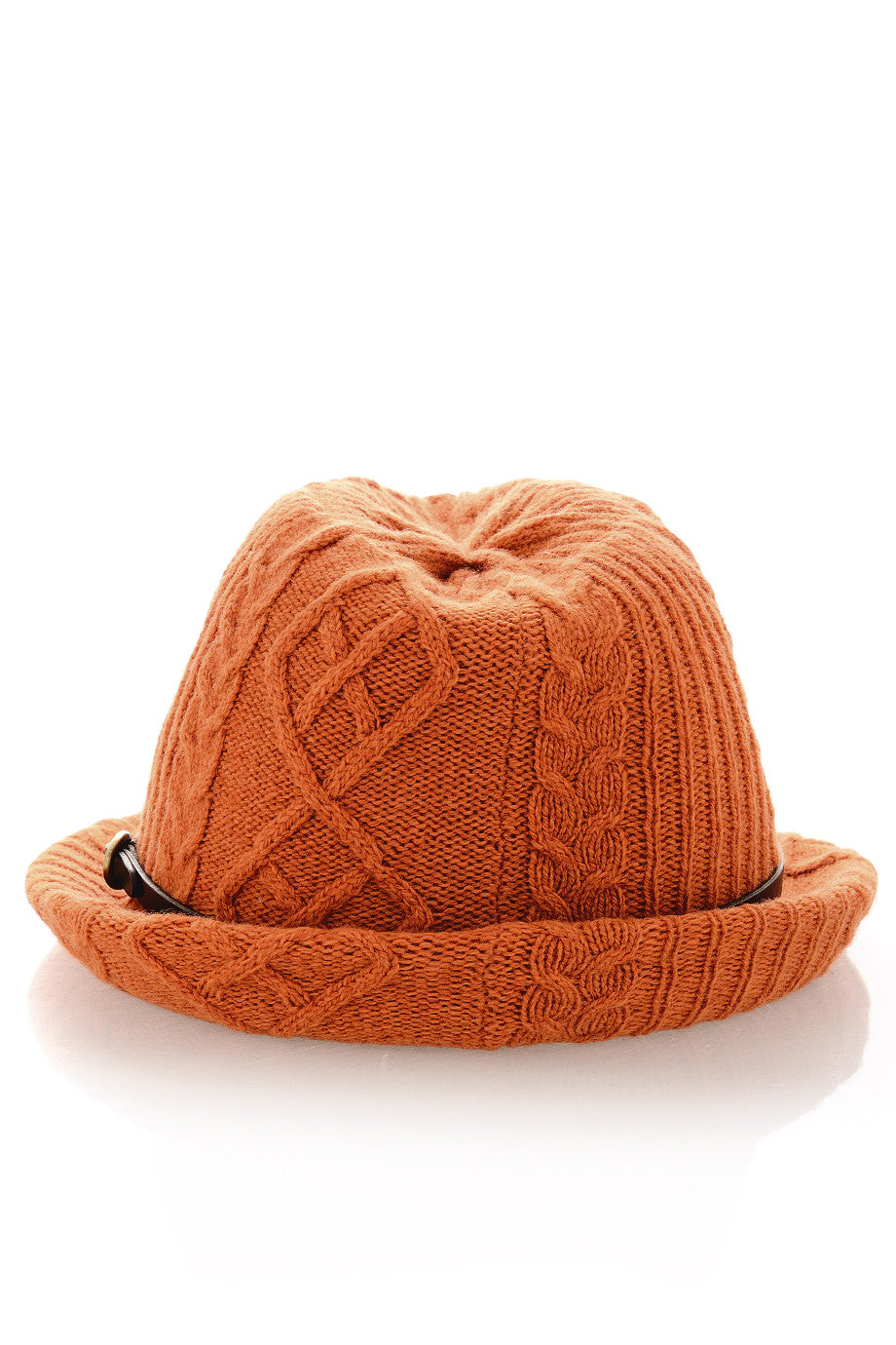 Πορτοκαλί Μάλλινο Καπέλο - Inverni | Γυναικεία Καπέλα
