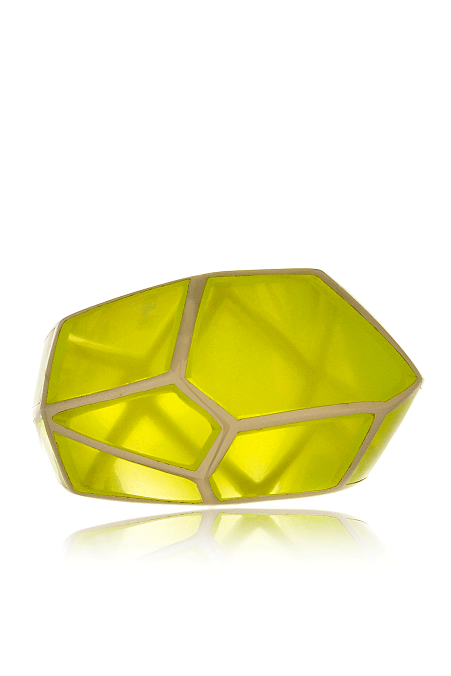 Φωσφορούχο Κίτρινο Δαχτυλίδι - Isharya | Κοσμήματα