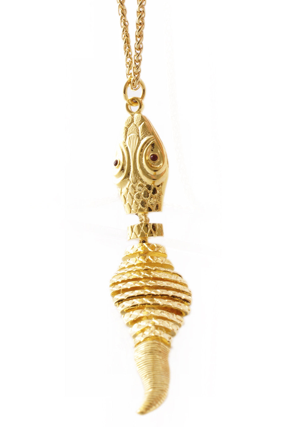 Χρυσό Κολιέ Φίδι - Kenneth Jay Lane | Κοσμήματα