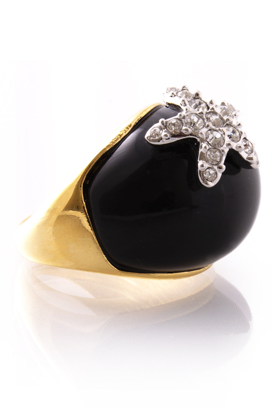 Μαύρο Δαχτυλίδι - Kenneth Jay Lane | Κοσμήματα