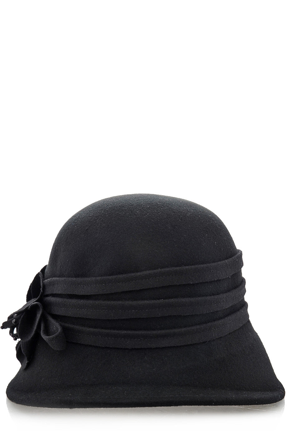 Estella Μαύρο Μάλλινο Καπέλο - LALU | Γυναικεία Καπέλα