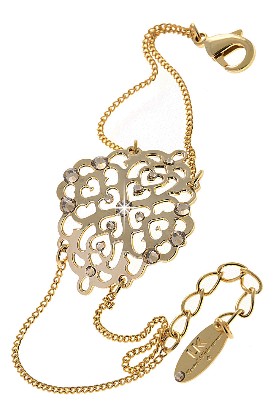 Χρυσό Μεταλλικό Βραχιόλι - lk Designs | Κοσμήματα