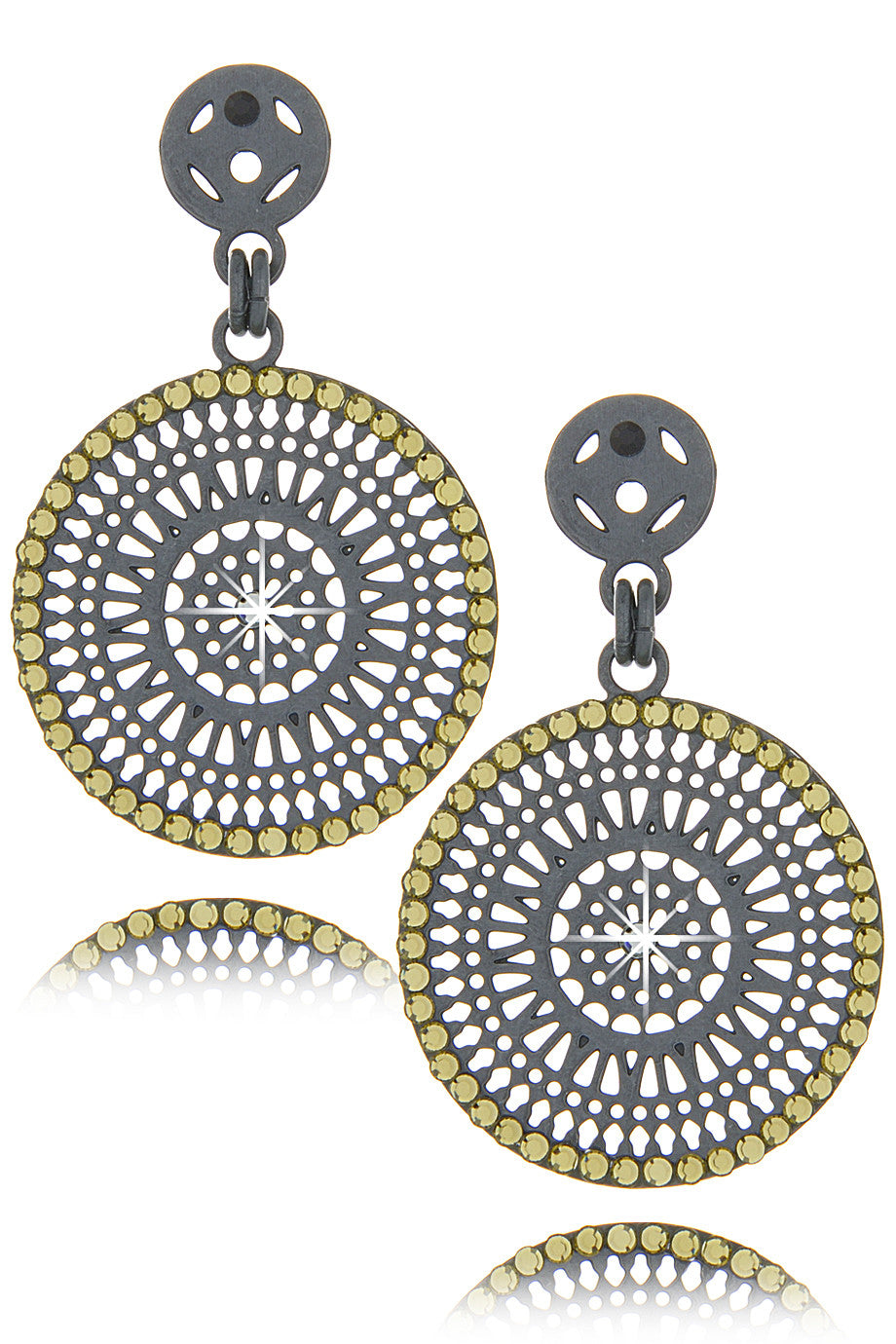 Σκουλαρίκια με Κρύσταλλα - Lk Designs | Κοσμήματα