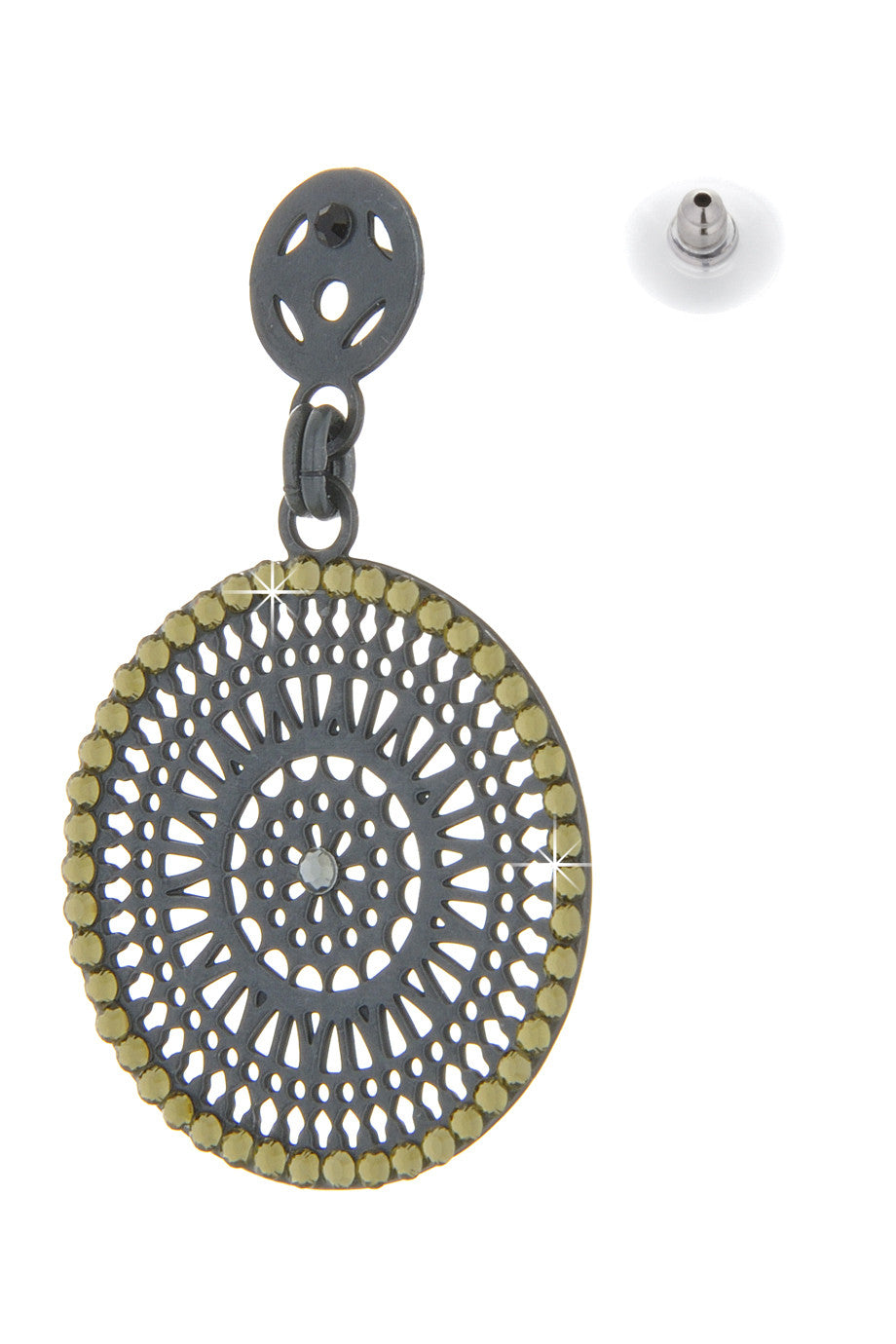 Σκουλαρίκια με Κρύσταλλα - Lk Designs | Κοσμήματα