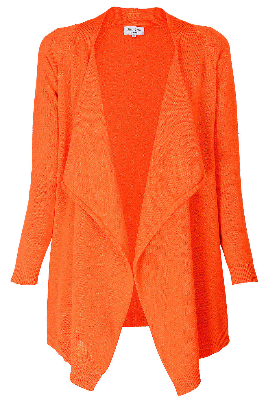Πορτοκαλί Μακριά Ζακέτα | Γυναικεία Ρούχα