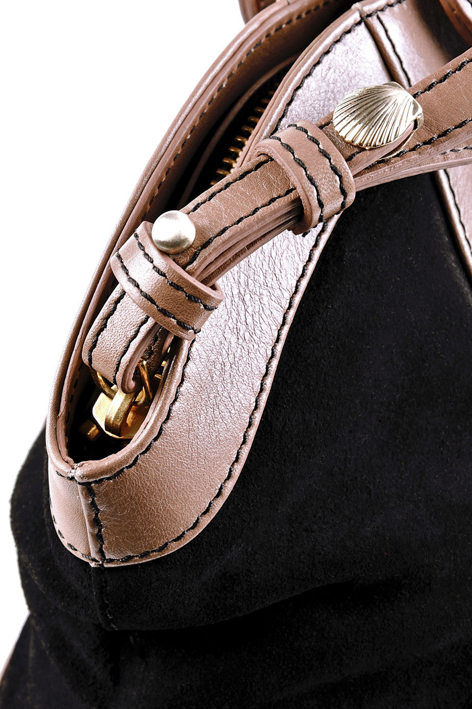 KELIS Large Brown Leather Bag
