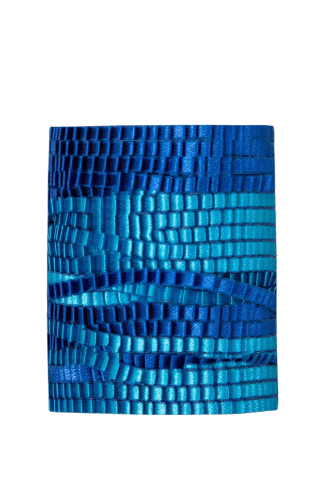 NEOS-08 Μπλε Πολύχρωμο Υφασμάτινο Βραχιόλι - Alexandra Tsoukala | Κοσμήματα - Βραχιόλια
