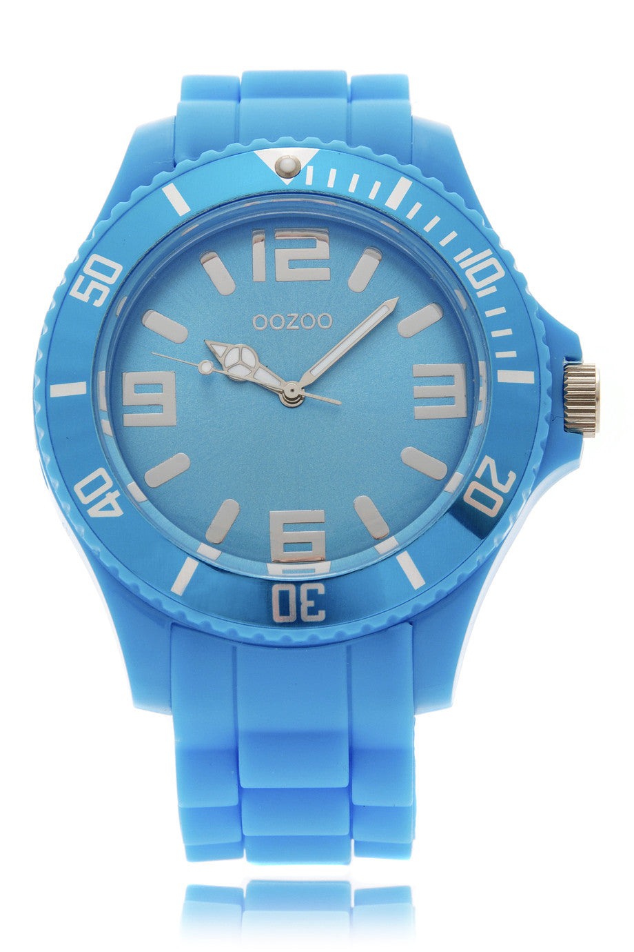 OOZOO FLUO BLUE Silicone Watch