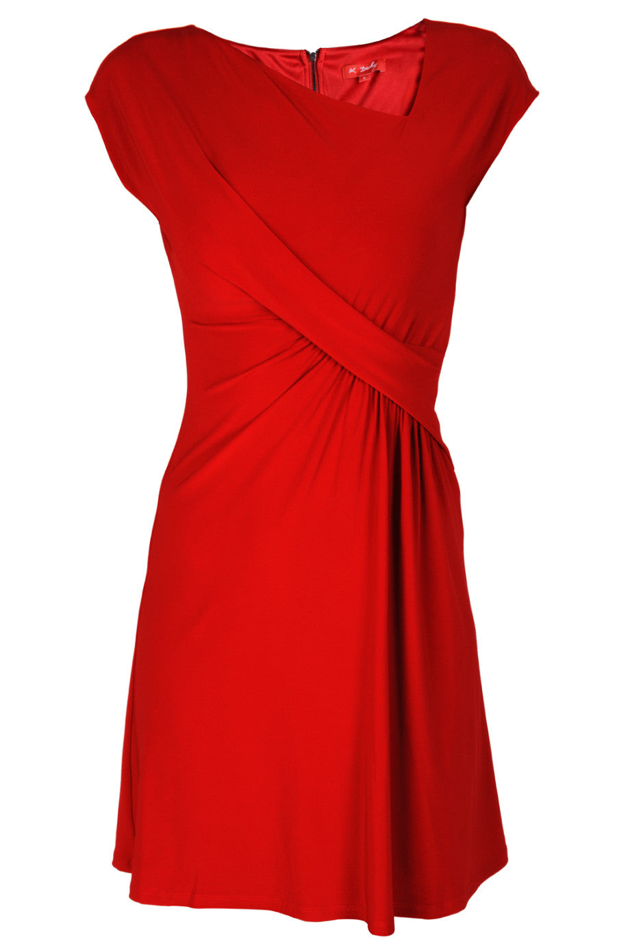 Κόκκινο Κρουαζέ Φόρεμα | Φορέματα