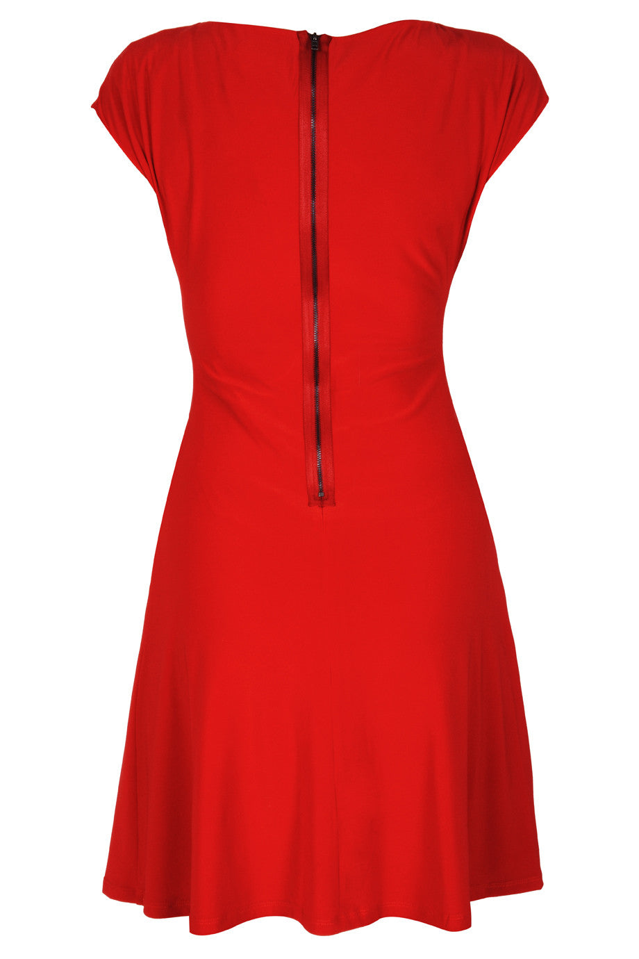 Κόκκινο Κρουαζέ Φόρεμα | Φορέματα