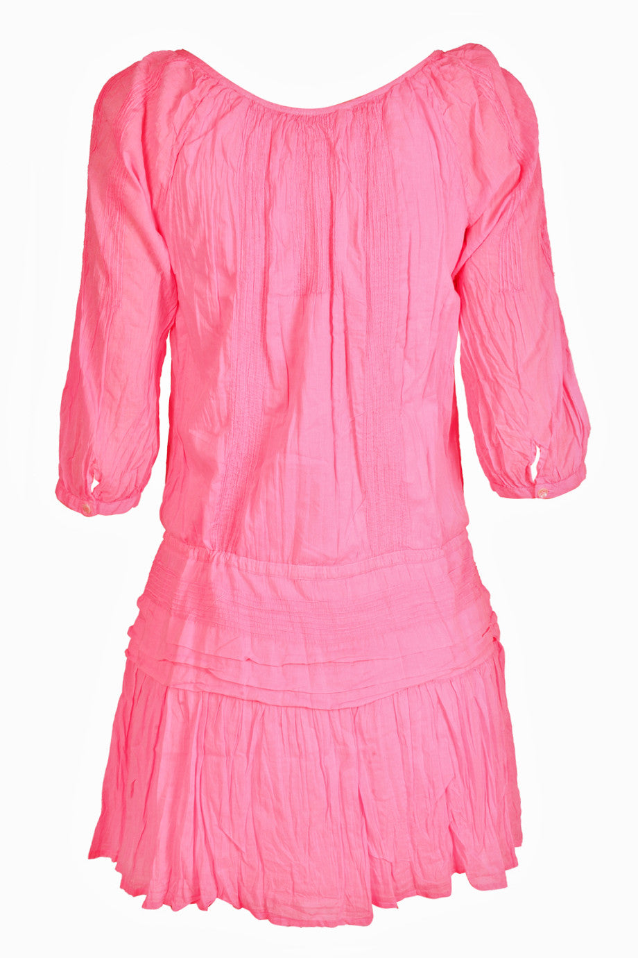 Φωσφοριζέ Ροζ Κοντό Φόρεμα | Φορέματα