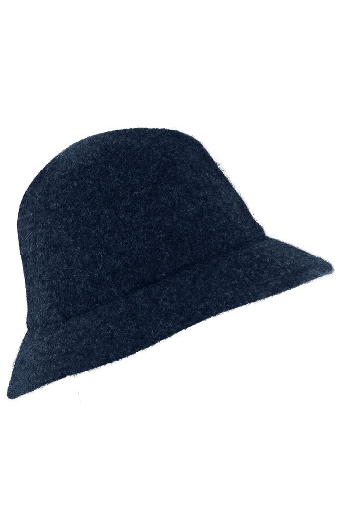 Gioreny Μπλε Καπέλο Fedora | Γυναικεία Καπέλα - Χειμερινά Καπέλα