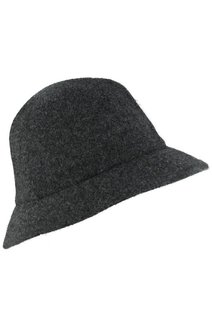 Gioreny Γκρι Καπέλο Fedora | Γυναικεία Καπέλα - Χειμερινά Καπέλα