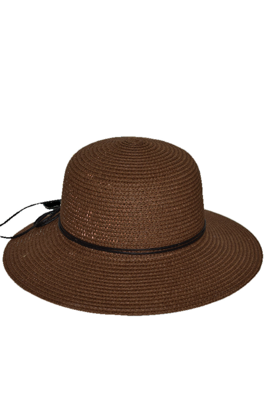 Καφέ Καπέλο Παραλίας | Γυναικεία Καπέλα - Ψάθινα - Παραλίας - Laura Ferri