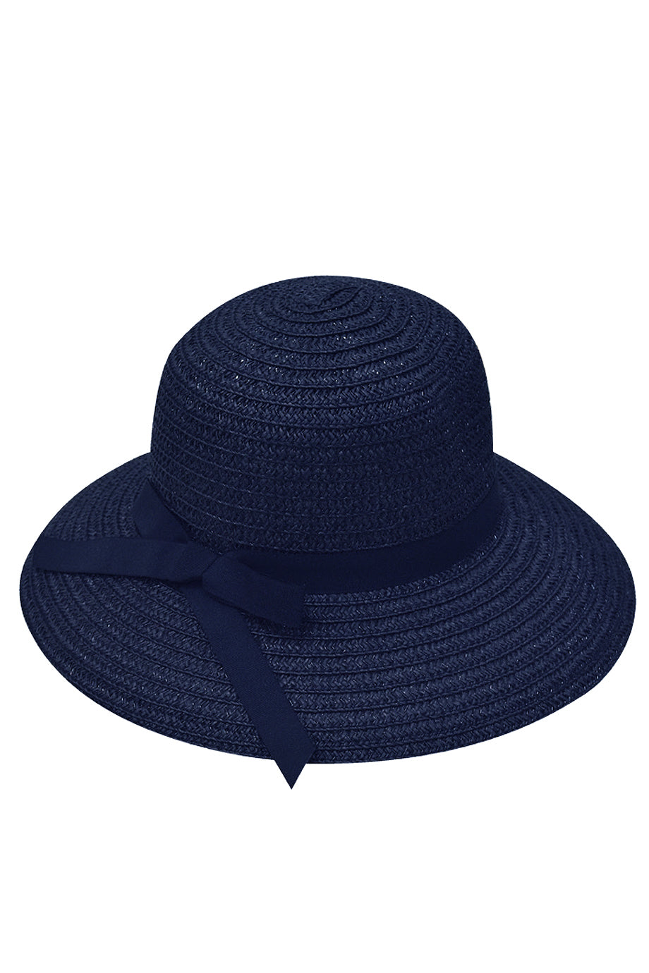 Flavia Blue Straw Hat