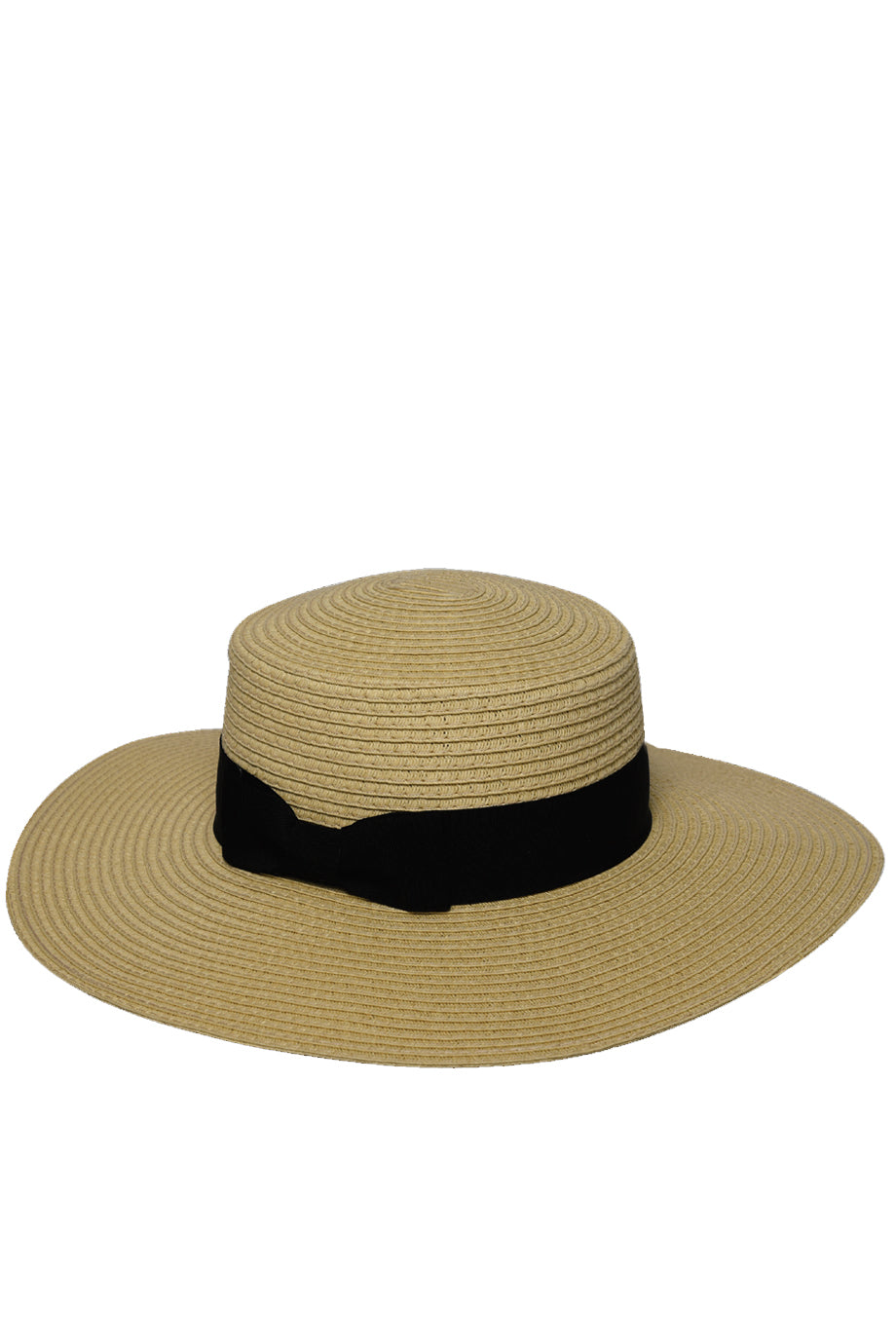 Mπεζ Ψάθινο Καπέλο με Κορδέλα | Γυναικεία Καπέλα - Ψάθινα - Παραλίας - The Straw