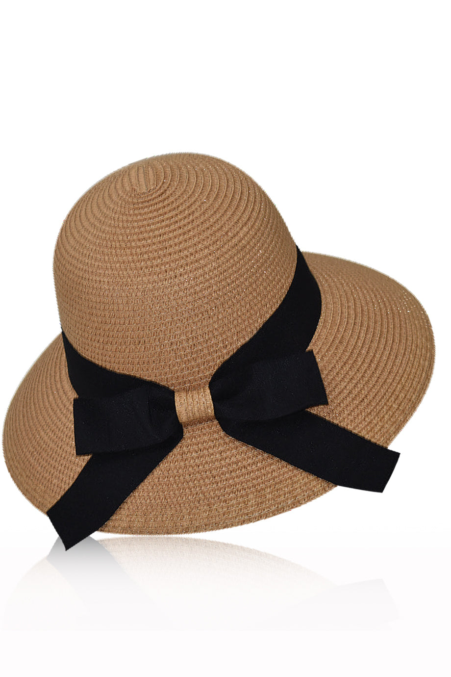 Μπεζ Ψάθινο Καπέλο | Γυναικεία Καπέλα Παραλίας - Elodie