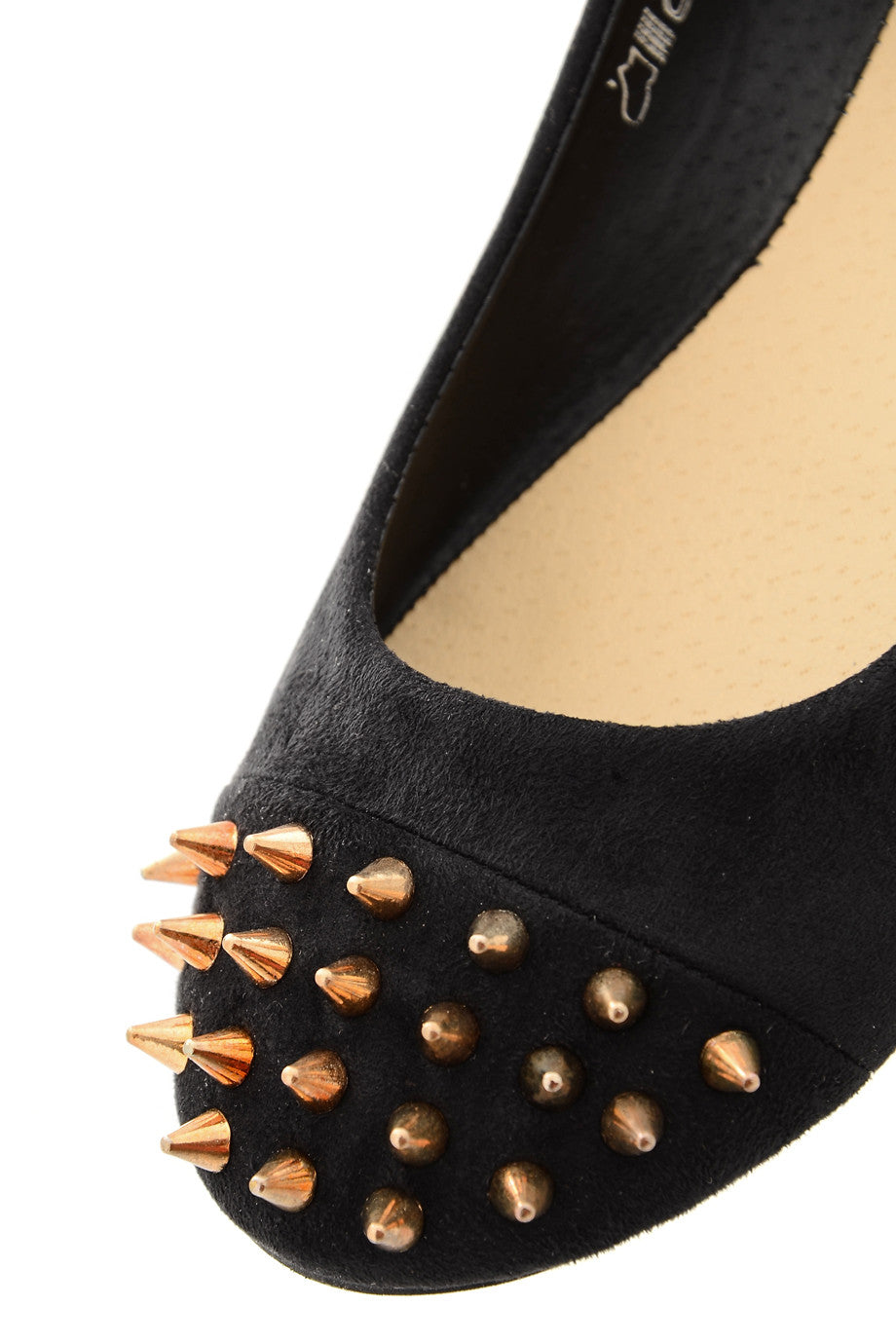 Μαύρες Μπαλαρίνες με Καρφιά | Γυναικεία Παπούτσια